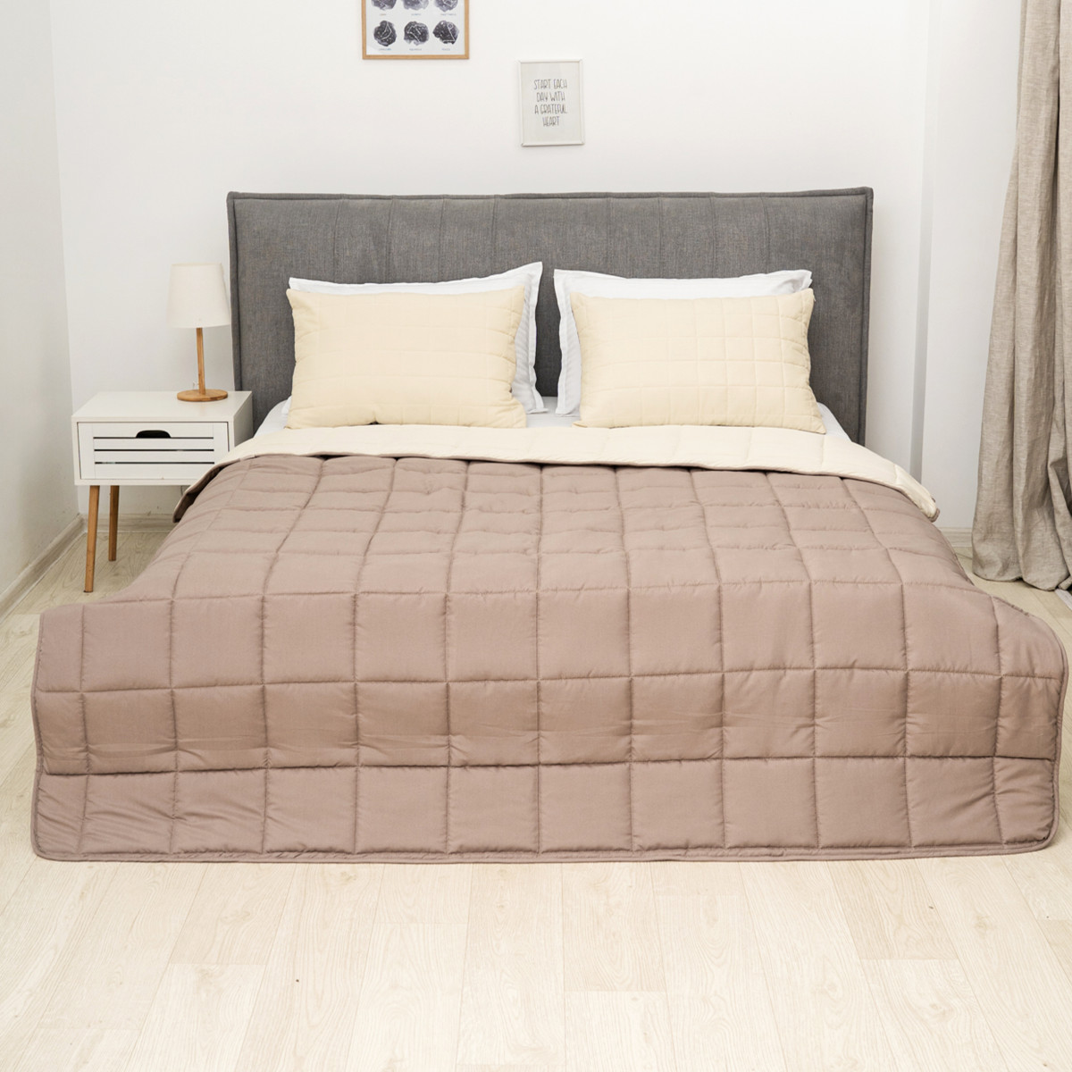 Одеяло силиконовое стеганое Viluta Relax Light 205х140 + 2 наволочки 50х70 Нежность