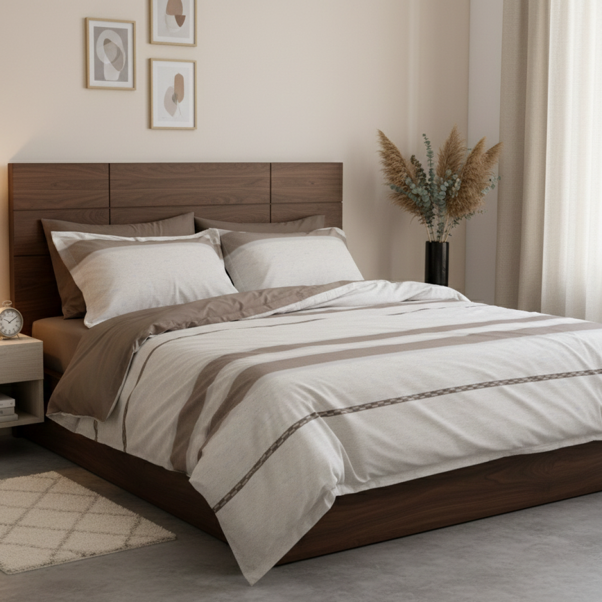 Комплект постельного белья Viluta Евро Brushed Warm Cotton W-19