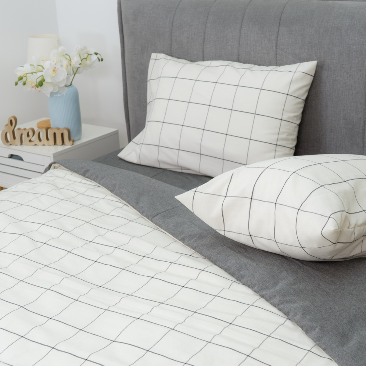Комплект постельного белья Viluta Евро Вареный хлопок Wash Printed 01