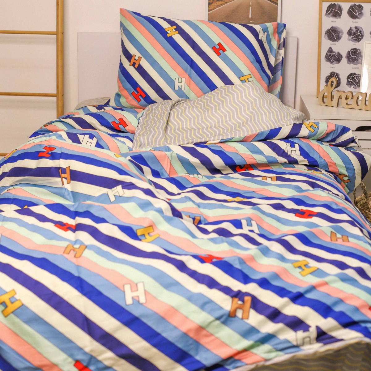 Комплект постельного белья Viluta Подростковый Сатин Twill 541