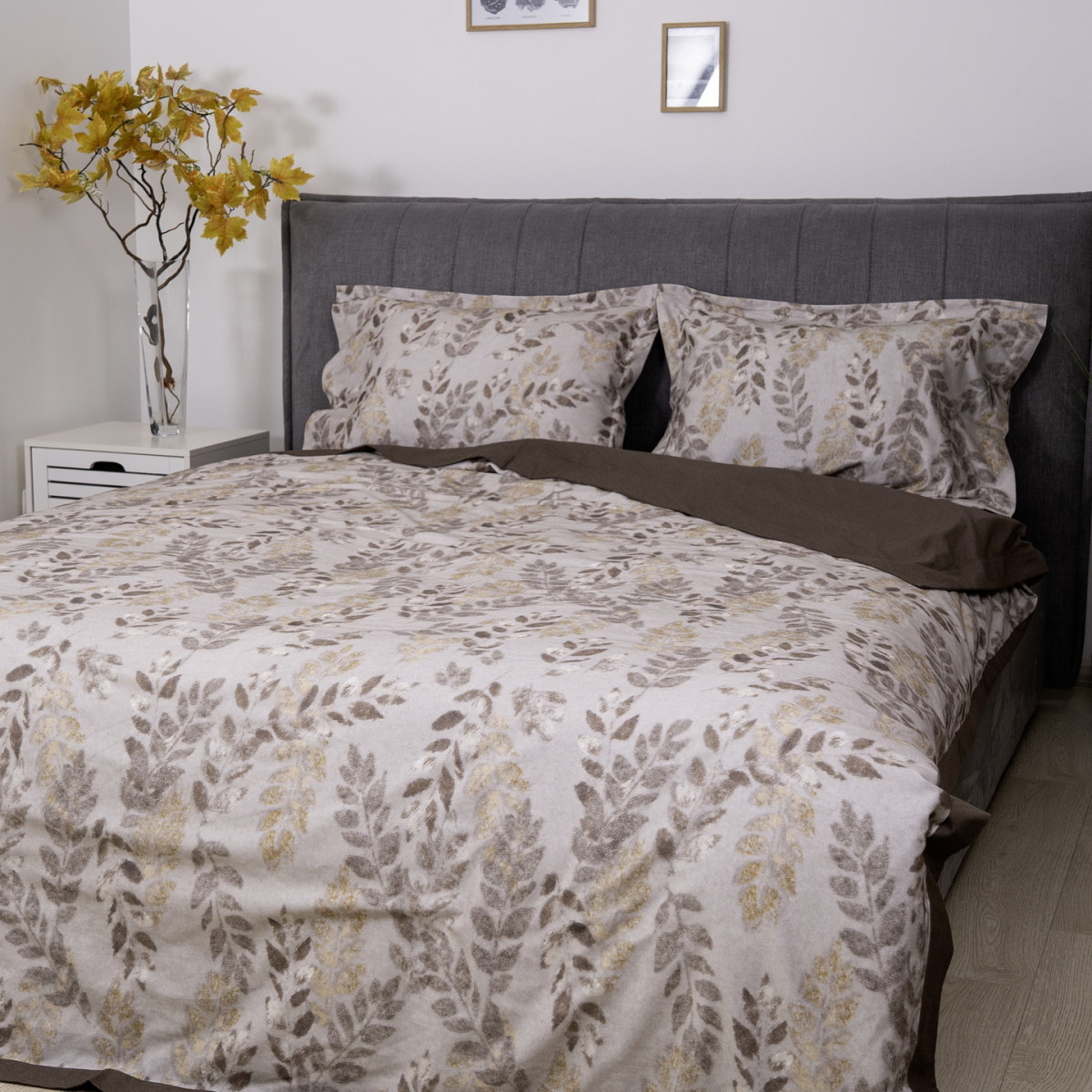 Комплект постільної білизни Viluta Євро Brushed Warm Cotton W-07
