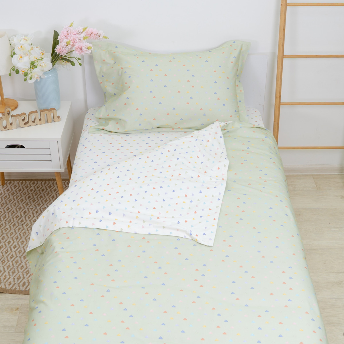 Комплект постельного белья Viluta Подростковый Brushed Warm Cotton W-09
