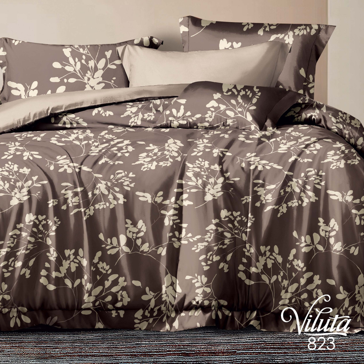 Комплект постельного белья Viluta Двуспальный Сатин Twill 823