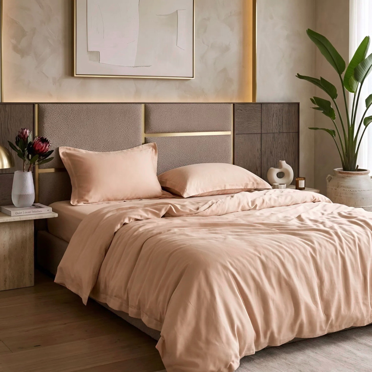 Комплект постельного белья Viluta Евро Tencel (Тенсел) Т-11B