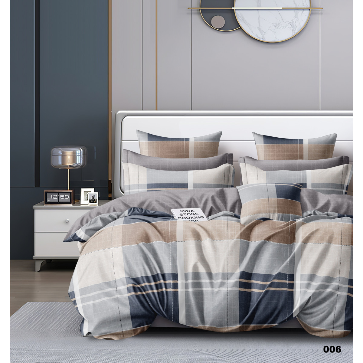 Комплект постільної білизни Isleep Євро